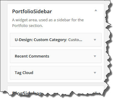 Portfolio Widget